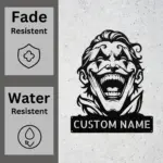 Personalized Joker Metal Sign