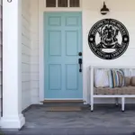 Personalized Labrador Metal Sign