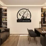 Personalized Land Windsurfing Metal Sign