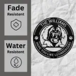 Personalized Leonberger Metal Sign