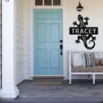 Personalized Lizard Metal Sign