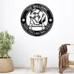 Personalized Maltese Dog Metal Sign