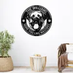 Personalized Mastiff Dog Metal Sign