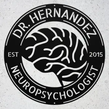 Personalized Neurologist Metal Sign