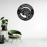 Personalized Neurologist Metal Sign