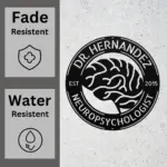 Personalized Neurologist Metal Sign