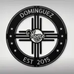 Personalized New Mexico State Metal Sign