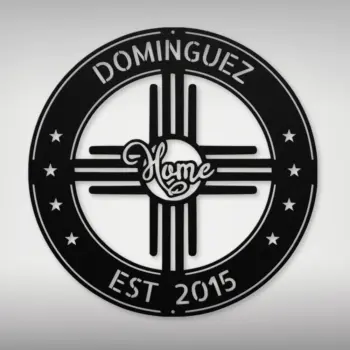 Personalized New Mexico State Metal Sign