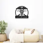 Personalized Nurse Metal Sign