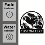 Personalized Parrot Metal Sign