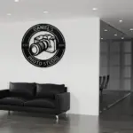 Personalized Photo Camera Metal Sign