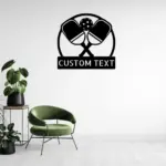 Personalized Pickleball Metal Sign