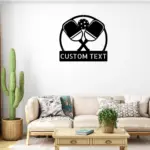 Personalized Pickleball Metal Sign