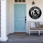 Personalized Pirate Metal Sign