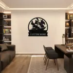 Personalized Pirate Ship Metal Sign