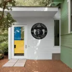 Personalized Pirate Skull Metal Sign