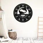 Personalized Pisces Metal Sign