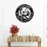 Personalized Pitbull Dog Metal Sign