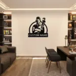 Personalized Plumbing Metal Sign