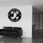 Personalized Podiatry Metal Sign