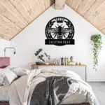 Personalized Queen Bee Metal Sign