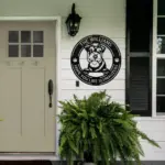 Personalized Schnauzer Dog Metal Sign