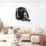 Personalized Soccer Jersey Metal Sign