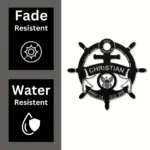 Personalized Us Navy Metal Sign