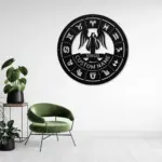 Personalized Virgo Metal Sign