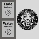 Personalized Vizsla Dog Metal Sign