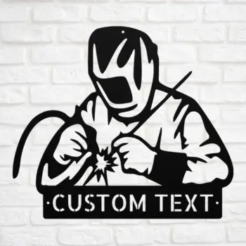 Personalized Welding Metal Sign