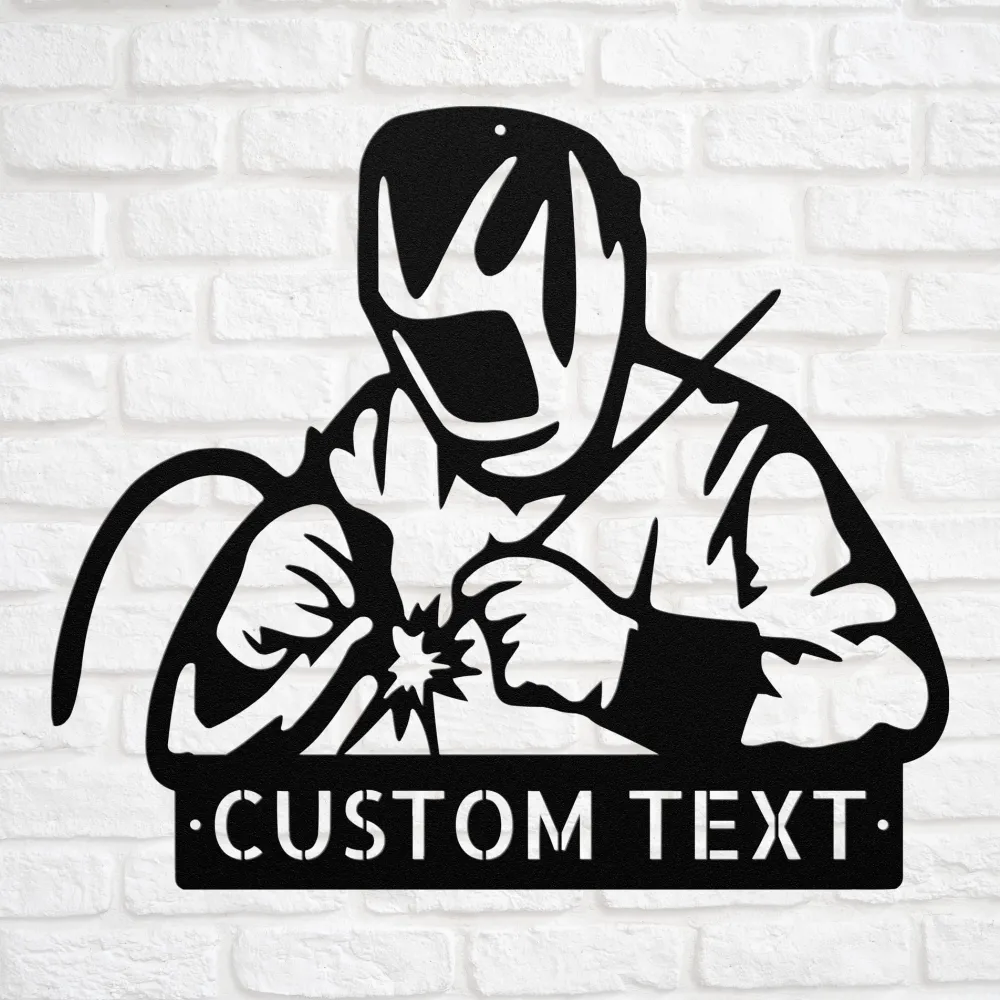 Personalized Welding Metal Sign Personalized Welding Metal Sign