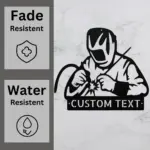 Personalized Welding Metal Sign