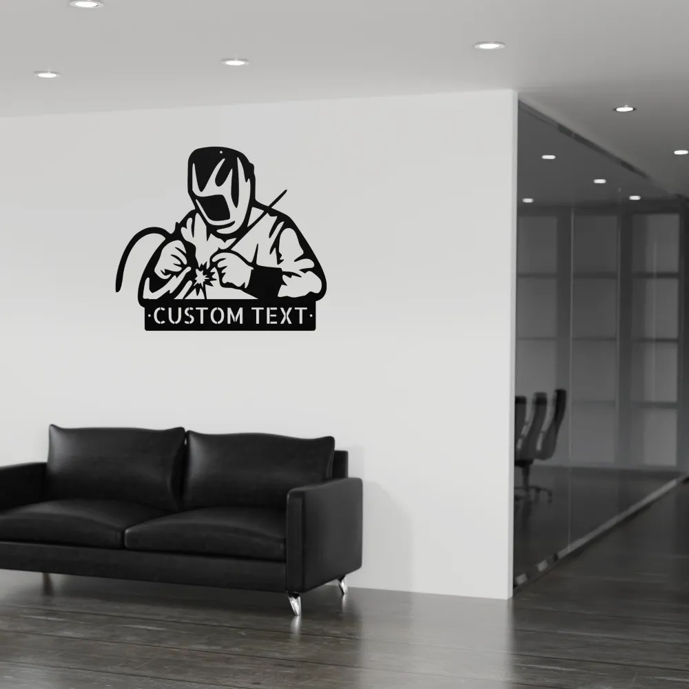 Personalized Welding Metal Sign Personalized Welding Metal Sign
