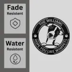 Personalized Whippet Dog Metal Sign