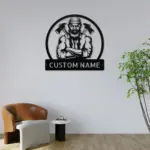 Personalized Woodworker Metal Sign