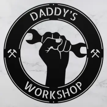 Personalized Workshop Metal Sign