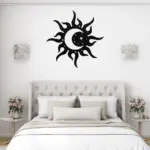 Sun And Moon Metal Wall Art Sign