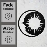 Sun And Moon Metal Wall Decor