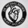 Custom cardiology metal sign in 16 gauge steel for heart doctor office decor, personalized clinic wall plaque and cardiologist professional gift.