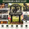 Custom Marine Corps Memorial Grave Stake Eagle Globe Anchor Tribute Sign Honor Marine courage and sacrifice with a Custom Marine Corps Memorial Grave Stake featuring Eagle, Globe & Anchor—lasting tribute for gravesites and memorials.