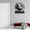 Custom Pelican Bird Metal Art Sign – Coastal Wall Decor Custom Pelican Bird Metal Art Sign Coastal Wall Decor