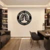 Custom Pulmonologist Metal Sign Custom pulmonologist metal sign made from 16 gauge steel. Personalized lung doctor wall art for clinics, hospitals, and medical office decor gifts.