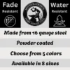 Personalized Blacksmith Metal Sign Forge Workshop Decor Personalized blacksmith metal art sign in 16 gauge steel for forge workshop wall decor, custom metalworker plaque and industrial craft gift.