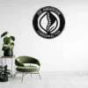 Personalized Chiropractor Metal Wall Sign Custom Spine Design Clinic Decor Personalized chiropractor metal wall sign in 16 gauge steel with spine design for clinic decor, custom chiropractic office plaque and professional gift.