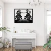 Personalized Couple Snowmobile Metal Sign Winter Sports Wall Art Personalized couple snowmobile metal sign in 16 gauge steel for winter sports wall decor, custom snowmobile lovers gift and wall art sign.