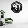 Personalized Dentist Metal Art Sign Custom Female Dentist Wall Decor Personalized female dentist metal art sign in 16 gauge steel for dental office wall decor, custom clinic name plaque and professional gift sign.
