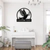 Personalized Dove Bird Metal Sign Custom Decor For Home And Garden Personalized dove bird metal sign in 16 gauge steel for laser-cut wall decor, custom home plaque for bird lovers, memorial and gift art.