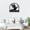 Personalized Dove Bird Metal Sign Custom Decor For Home And Garden Personalized dove bird metal sign in 16 gauge steel for laser-cut wall decor, custom home plaque for bird lovers, memorial and gift art.