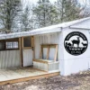 Personalized Goat House Metal Sign Farm Barn Wall Art Decor Personalized goat house metal sign in 16 gauge steel for farm barn wall decor, custom goat farm plaque for outdoor use and rustic gift art.